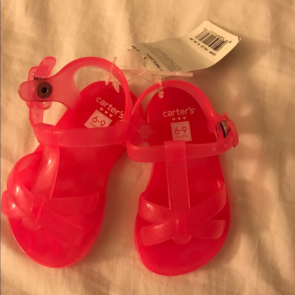 GAP JeLly sandals pink with flower 🌊🌸👓👙